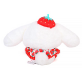 Cinnamoroll  Plush Strawberry Shimbun 50th Anniversary Series