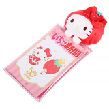 Hello Kitty Card Holder Strawberry Shimbun 50th Anniversary Series