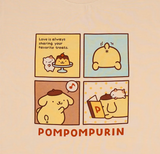 Pompompurin T-shirt Oversize/ 4 frames Series