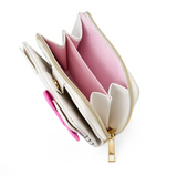 Hello Kitty Wallet Card/ Coin Case Bi-Fold Face Series
