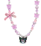 Kuromi Necklace Butterfly Aurora Series