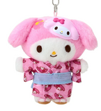 My Melody Plush Keychain Festival Series