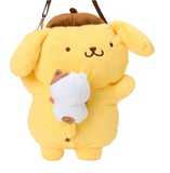 Pompompurin Furry Shoulder Bag Friendship Time Series