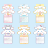 Cinnamoroll 2026 Wall Calendar Die Cut Series - Megazone