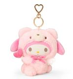 My Melody Plush Keychain Angel Bear with Heart Wand Series