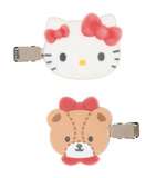Hello Kitty Hair Clip Set Flocked Series - Megazone