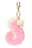 My Melody Flocked Keychain Squirrel Series