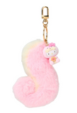 Hello Kitty Flocked Keychain Squirrel Series