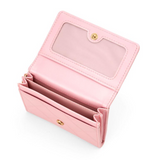 Hello Kitty Card Case Bi-Fold Metal Emblem Face Series - Megazone