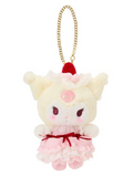 Kuromi Plush Keychain Strawberry Whipped Cake Series