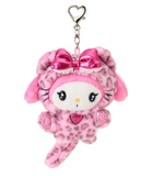 My Melody Plush Keychain Gyaru Neko/ Leopard Series