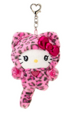 Hello Kitty Plush Keychain Gyaru Neko/ Leopard Series 