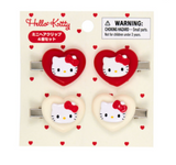 Hello Kitty Mini Hair Clip Heart Series