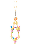 Usahana Phone Charm Bead Strap 3 character Series