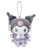 Kuromi Plush Keychain Mascot Tokimeki Planet Series