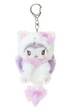Kuromi Plush Mascot Keychain Milky Kitten Series