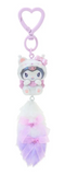 Kuromi Charm Keychain Milky Kitten Series