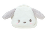 Pochacco Face Plush Pouch Cloud Series