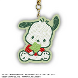 Pochacco Charm Keychain Rhinestone Series