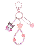 Kuromi Charm Keychain Sakura Fairies Series