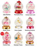 Tokidoki Snow Globe Ornaments  Unicorno Holiday Sparkle Blind Box Series