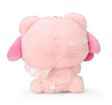 My Melody Plush Keychain Angel Bear with Heart Wand Series - Megazone