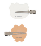 Hello Kitty Hair Clip Set Flocked Series - Megazone