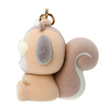 Pochacco Flocked Keychain Squirrel Series - Megazone