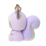 Kuromi Flocked Keychain Squirrel Series - Megazone