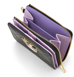 Kuromi Folding Wallet Metal Emblem Face Series - Megazone