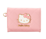 Hello Kitty Card Case Bi-Fold Metal Emblem Face Series