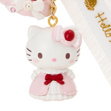 Hello Kitty Mascot Keychain Strawberry Whipped Cake Series