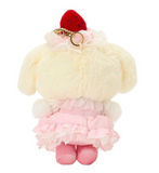 My Melody Plush Keychain Strawberry Whipped Cake Series