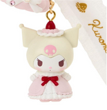 Kuromi Mascot Keychain Strawberry Whipped Cake Series