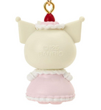 Kuromi Mascot Keychain Strawberry Whipped Cake Series