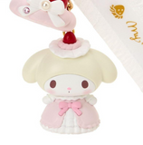 My Melody Mascot Keychain Strawberry Whipped Cake Series