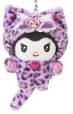 Kuromi Plush Keychain Gyaru Neko/ Leopard Series - Megazone