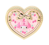 My Melody Compact Mirror With Accessory Case Heart Series