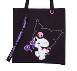 Kuromi Shoulder/ Tote Bag Name On Strap Pose Series - Megazone