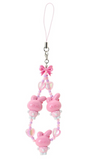 My Melody Phone Charm Bead Strap 3 character Series - Megazone