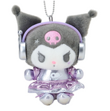 Kuromi Plush Keychain Mascot Tokimeki Planet Series - Megazone