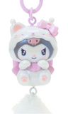 Kuromi Charm Keychain Milky Kitten Series