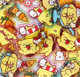 Pompompurin Sticker Pack Summer Fun Series