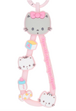 Nya Ni Nyu Nye Keychain Holder Character Award Series - Megazone
