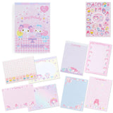 My Melody Memo Pad With Stickers ( 8 Designs Series ) by Sanrio