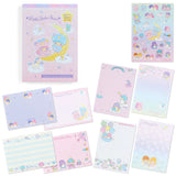 Little Twin Stars Memo Pad With Stickers ( 8 Designs Series ) by Sanrio