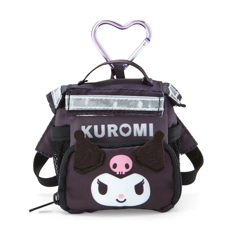 Kuromi Backpack Keychain Mini Pouch Food Delivery Series by