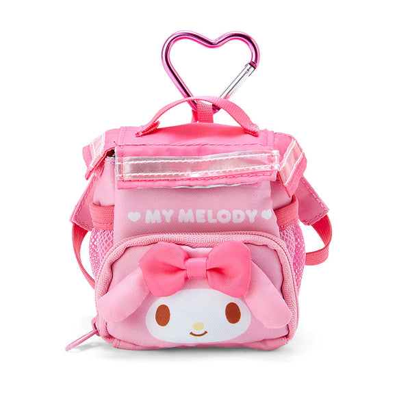 My Melody Backpack Keychain Mini Pouch Food Delivery Series by Sanrio Megazone