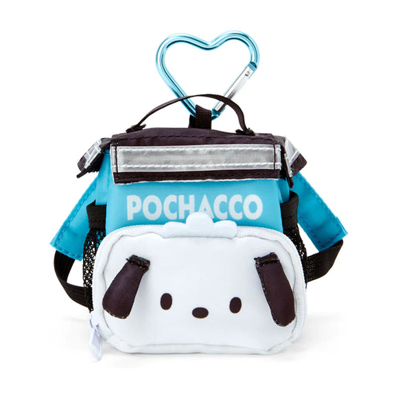 Pochacco Backpack Keychain/ Mini Pouch Food Delivery Series by Sanrio