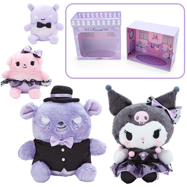 Kuromi ドレスアップドール ぬいぐるみ4体セット Kuromi Plush/ Dress Up Doll Set Deluxe Series by Sanrio – Megazone